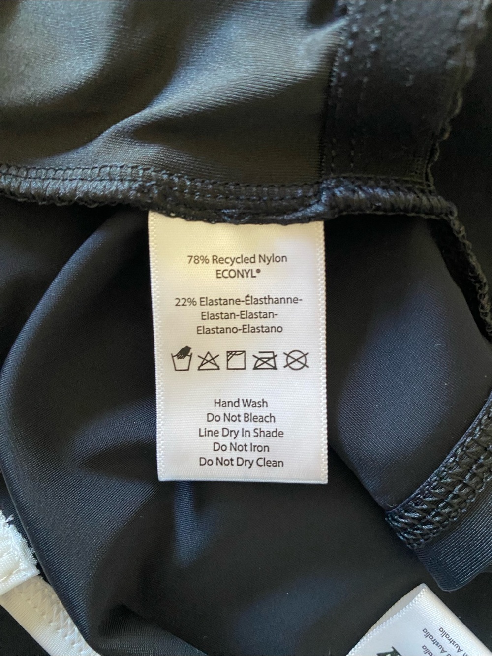 SALT GYPSY Black & White Contrast Bralette Bikini Tankini Swim Top Surf Small - Picture 6 of 7